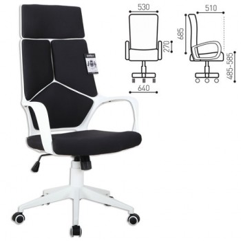 Кресло офисное BRABIX Prime EX-515 (черная ткань) в Венгерово - vengerovo.mebel54.com | фото