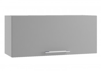 Ройс ПГ 800 Шкаф верхний горизонтальный (Графит софт/корпус Серый) в Венгерово - vengerovo.mebel54.com | фото